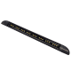 COAST RV 350mm Black Slimline Awning LED Light - IP67 Amber & Std