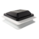 Coast RV 14x14 Black Wind-Up Roof Vent With 12V FAN