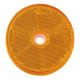 Narva 84011BL Amber Retro Reflector with Central Fixing Hole