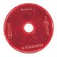 Narva 84012BL Red Retro Reflector with Central Fixing Hole
