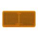 Narva 84051 Amber Retro Reflector with Self Adhesive