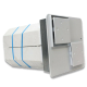 Swift (Hawk) Hot Water System Heater 28 Litre Gas/Electrical (Dual) Caravan White Door