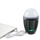 OUTDOOR RECHARGABLE 2 IN 1 MOSQUITO KILLER BULB