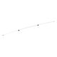 Aussie Traveller Xtend Curved Roof Rafter - 3-Piece - White