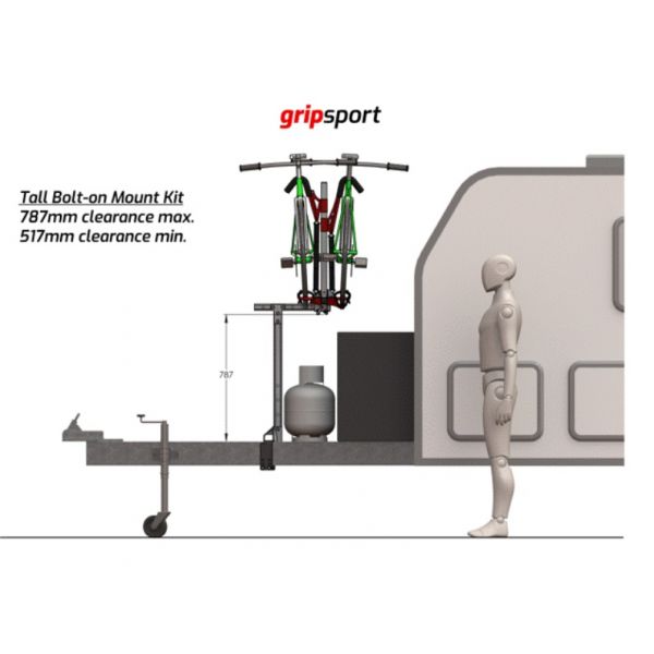 Gripsport 4 bike rack top