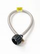 Plenty River Plumbing PR5370 Double Gas Regulator Flexi Hose 600mm