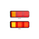 LED Autolamps 283ARRM Stop/Tail/Indicator/Reflector 12-24 Volt, Single Blister
