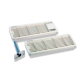 Dometic 5 Piece Vent Kit Current Style Caravan Fridge - AS1625 white