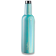 TRAVINO INSULATED WINE FLASK BOTTLE AQUA 750ML