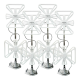 (Bulk Pack) Winegard Freevison HV TV Antenna Sensar Caravan RV - Complete Kit