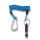 RV Electronics Breakaway Coil Cable with Pin and Release Clip
