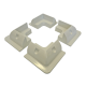 Solar Panel Corner Mounting Brackets, 4 pack
