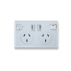 DOUBLE USB Port Wall Socket Charger DUAL Power Receptacle Outlet AU Plug (Home use only)