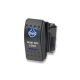 NARVA 63136 12Volt Illuminated Off/On Sealed Rocker Switch with 