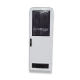 Aussie traveller Caravan Door white curved acrylicrounded frame,right hand hinge