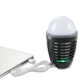 OUTDOOR RECHARGABLE 2 IN 1 MOSQUITO KILLER BULB