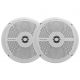 Autobacs M620W 6.5 Inch 2-Way Slim Fit Marine Speakers - White
