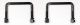 Jerry Can Holders U Bolt With Nuts and Washers (A Pair)