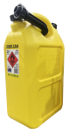 20L Yellow Plastic Diesel Jerry Can